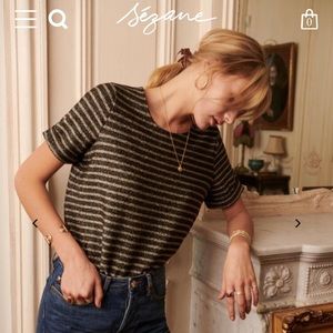 Sezane CYPRIEN T-SHIRT